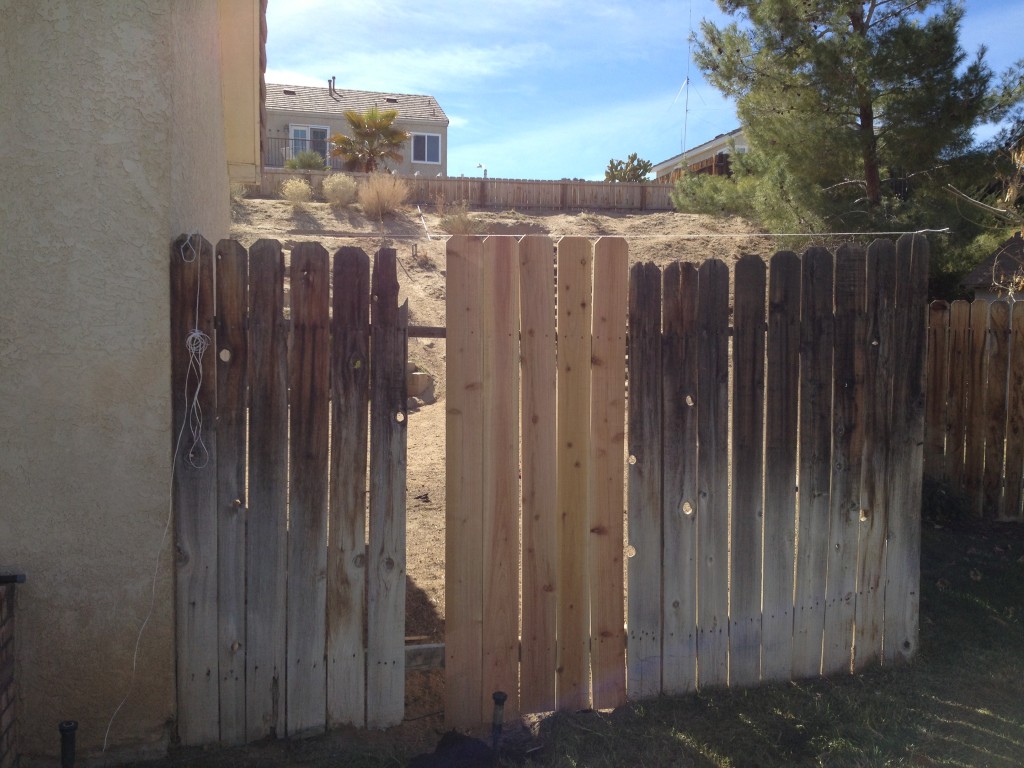 Fence Repair - In the Middle
