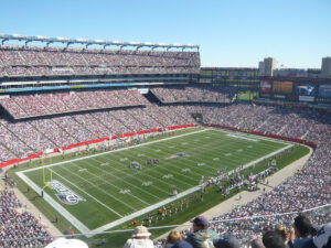 Patriots Double Pass Propels Them To Victory